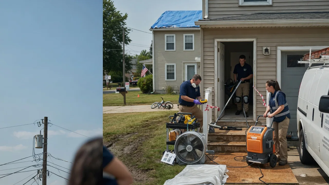 Water Damage Repair in Milanville, PA near me
